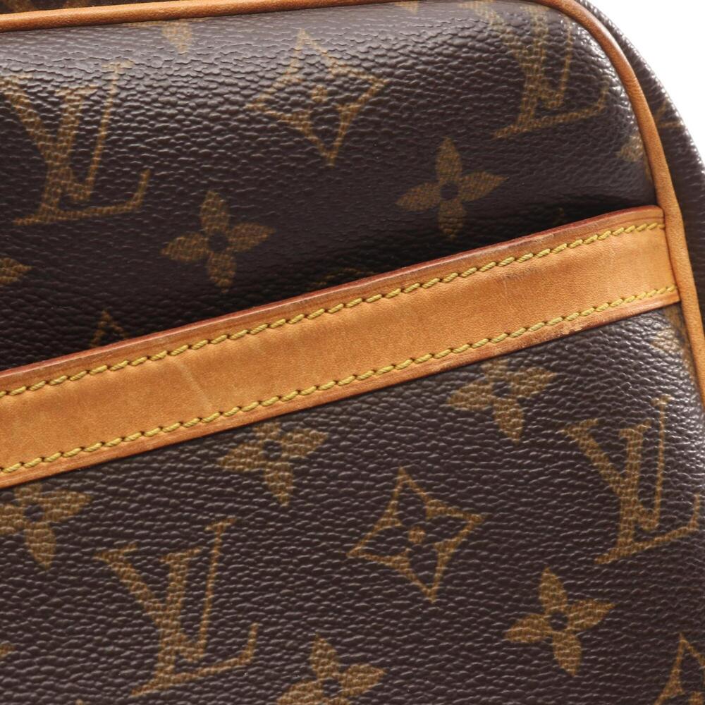 LOUIS VUITTON Brown Monogram Leather Shoulder Bag - Picture 7 of 10